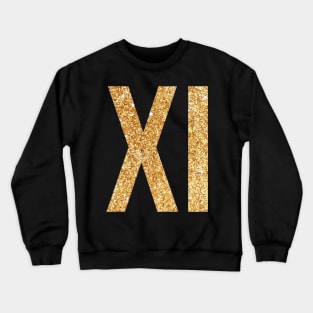 Gold Xi Crewneck Sweatshirt